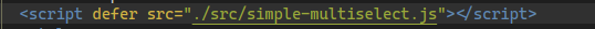 Example script include